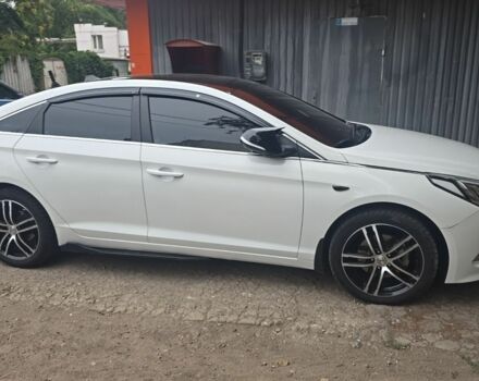Білий Хендай Соната, об'ємом двигуна 2 л та пробігом 198 тис. км за 9800 $, фото 6 на Automoto.ua