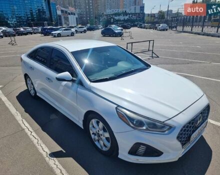 Белый Хендай Соната, объемом двигателя 2.4 л и пробегом 99 тыс. км за 14000 $, фото 8 на Automoto.ua