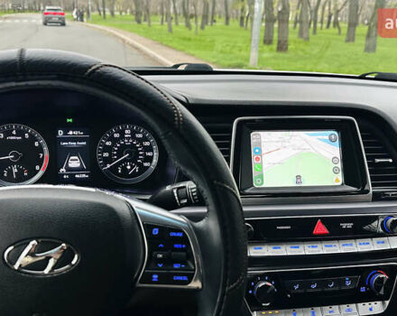 Белый Хендай Соната, объемом двигателя 2.36 л и пробегом 46 тыс. км за 14000 $, фото 11 на Automoto.ua