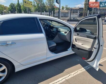 Белый Хендай Соната, объемом двигателя 2.4 л и пробегом 99 тыс. км за 14000 $, фото 13 на Automoto.ua