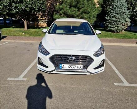 Белый Хендай Соната, объемом двигателя 2.36 л и пробегом 85 тыс. км за 15000 $, фото 8 на Automoto.ua