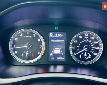 Белый Хендай Соната, объемом двигателя 2.36 л и пробегом 46 тыс. км за 14000 $, фото 12 на Automoto.ua