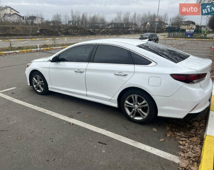 Белый Хендай Соната, объемом двигателя 2.4 л и пробегом 150 тыс. км за 13500 $, фото 5 на Automoto.ua