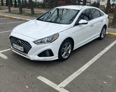 Белый Хендай Соната, объемом двигателя 2.4 л и пробегом 150 тыс. км за 13500 $, фото 2 на Automoto.ua