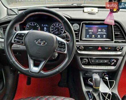 Білий Хендай Соната, об'ємом двигуна 2.4 л та пробігом 195 тис. км за 15900 $, фото 20 на Automoto.ua