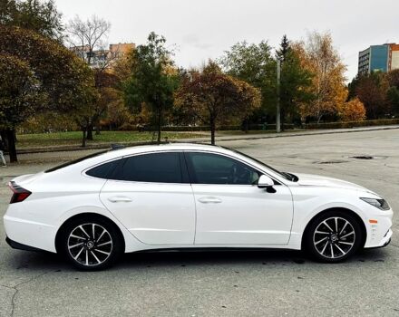 Белый Хендай Соната, объемом двигателя 1.6 л и пробегом 55 тыс. км за 21400 $, фото 8 на Automoto.ua