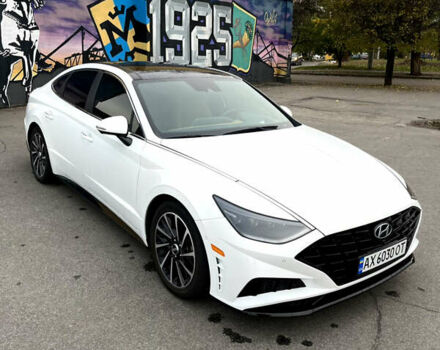 Білий Хендай Соната, об'ємом двигуна 1.6 л та пробігом 55 тис. км за 21400 $, фото 2 на Automoto.ua