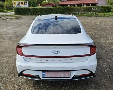 Белый Хендай Соната, объемом двигателя 2 л и пробегом 45 тыс. км за 28900 $, фото 15 на Automoto.ua