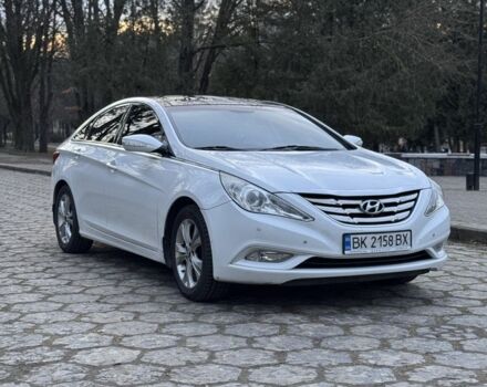 Білий Хендай Соната, об'ємом двигуна 2 л та пробігом 180 тис. км за 7500 $, фото 1 на Automoto.ua