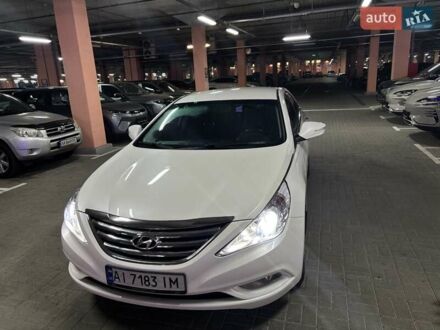 Білий Хендай Соната, об'ємом двигуна 2 л та пробігом 249 тис. км за 8500 $, фото 1 на Automoto.ua