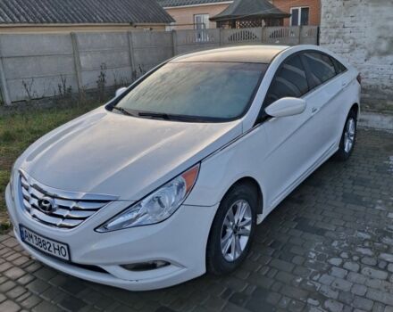Білий Хендай Соната, об'ємом двигуна 2.4 л та пробігом 176 тис. км за 8200 $, фото 1 на Automoto.ua