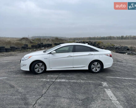 Белый Хендай Соната, объемом двигателя 2.36 л и пробегом 150 тыс. км за 9700 $, фото 1 на Automoto.ua