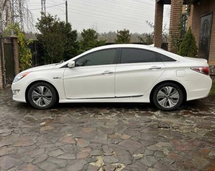 Белый Хендай Соната, объемом двигателя 2.36 л и пробегом 209 тыс. км за 10800 $, фото 1 на Automoto.ua