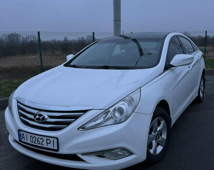 Белый Хендай Соната, объемом двигателя 2 л и пробегом 331 тыс. км за 7600 $, фото 1 на Automoto.ua