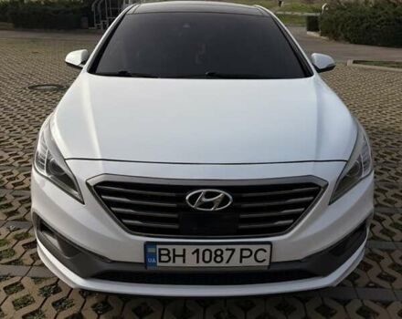 Білий Хендай Соната, об'ємом двигуна 2 л та пробігом 198 тис. км за 12799 $, фото 1 на Automoto.ua
