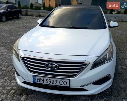 Білий Хендай Соната, об'ємом двигуна 2.4 л та пробігом 189 тис. км за 8900 $, фото 1 на Automoto.ua