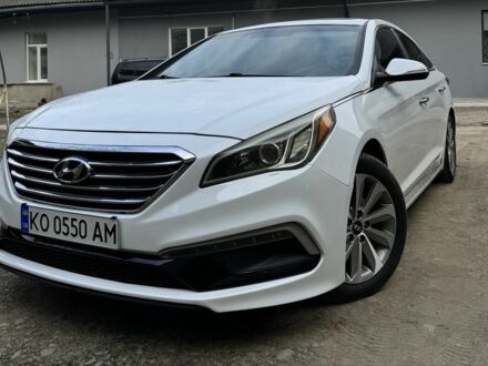 Хендай Соната 2016 у Рівному на Automoto.ua Білий Хендай Соната, об'ємом двигуна 2.4 л та пробігом 200 тис. км за 9500 $, фото 1 на Automoto.ua