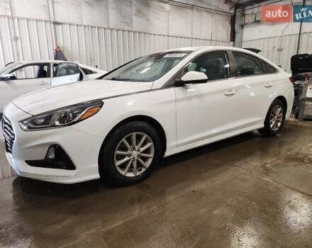 Белый Хендай Соната, объемом двигателя 2.4 л и пробегом 153 тыс. км за 2700 $, фото 1 на Automoto.ua