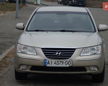 Бежевый Хендай Соната, объемом двигателя 2 л и пробегом 210 тыс. км за 5800 $, фото 1 на Automoto.ua
