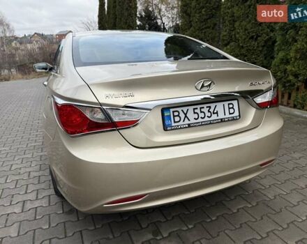 Бежевий Хендай Соната, об'ємом двигуна 2 л та пробігом 69 тис. км за 10750 $, фото 6 на Automoto.ua