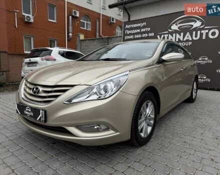 Бежевый Хендай Соната, объемом двигателя 2 л и пробегом 69 тыс. км за 10500 $, фото 8 на Automoto.ua