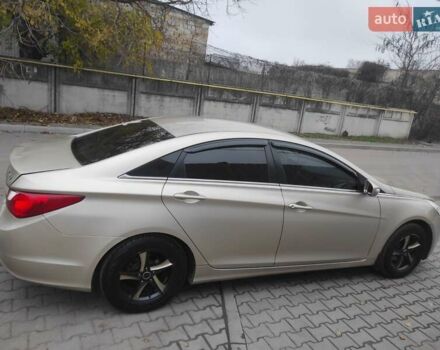 Бежевый Хендай Соната, объемом двигателя 2 л и пробегом 160 тыс. км за 5499 $, фото 15 на Automoto.ua