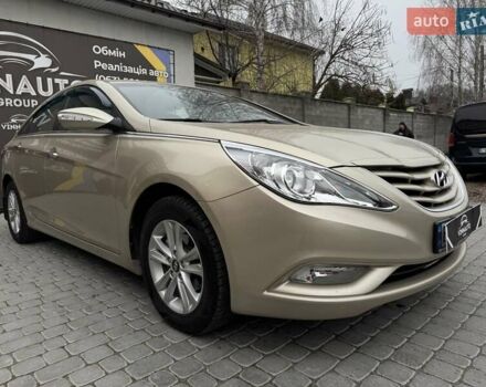 Бежевый Хендай Соната, объемом двигателя 2 л и пробегом 69 тыс. км за 10500 $, фото 16 на Automoto.ua