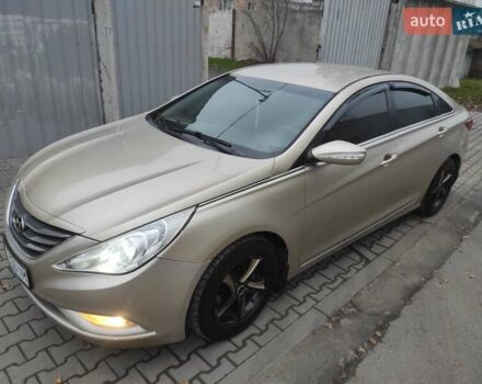 Бежевый Хендай Соната, объемом двигателя 2 л и пробегом 160 тыс. км за 5499 $, фото 10 на Automoto.ua