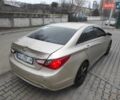 Бежевый Хендай Соната, объемом двигателя 2 л и пробегом 160 тыс. км за 5499 $, фото 14 на Automoto.ua