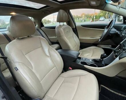 Бежевый Хендай Соната, объемом двигателя 2.36 л и пробегом 142 тыс. км за 8500 $, фото 5 на Automoto.ua