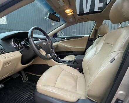 Бежевый Хендай Соната, объемом двигателя 2.36 л и пробегом 142 тыс. км за 8500 $, фото 6 на Automoto.ua