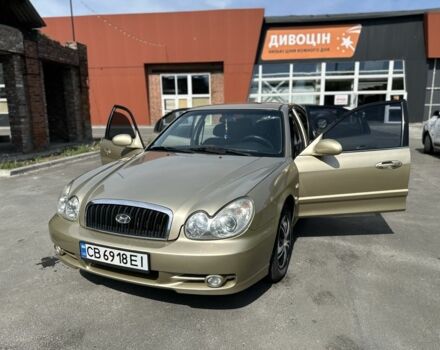 Бежевий Хендай Соната, об'ємом двигуна 2 л та пробігом 222 тис. км за 5000 $, фото 1 на Automoto.ua