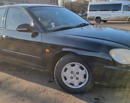 Черный Хендай Соната, объемом двигателя 2 л и пробегом 241 тыс. км за 2600 $, фото 1 на Automoto.ua