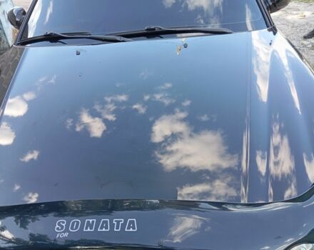 Черный Хендай Соната, объемом двигателя 2 л и пробегом 370 тыс. км за 4300 $, фото 7 на Automoto.ua