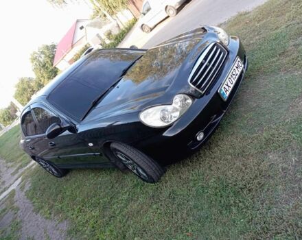 Черный Хендай Соната, объемом двигателя 2 л и пробегом 370 тыс. км за 4300 $, фото 5 на Automoto.ua