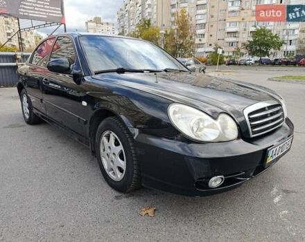 Черный Хендай Соната, объемом двигателя 2 л и пробегом 307 тыс. км за 2850 $, фото 8 на Automoto.ua