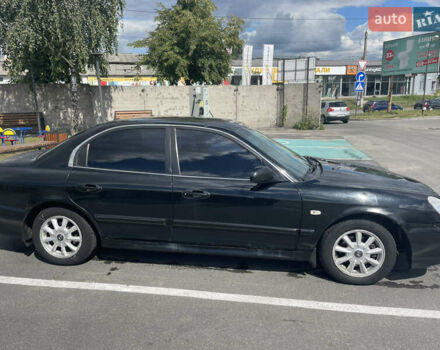 Чорний Хендай Соната, об'ємом двигуна 2 л та пробігом 340 тис. км за 3400 $, фото 4 на Automoto.ua