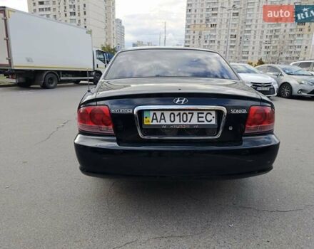 Черный Хендай Соната, объемом двигателя 2 л и пробегом 307 тыс. км за 2850 $, фото 13 на Automoto.ua
