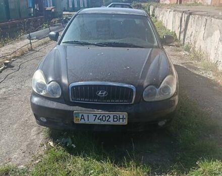 Чорний Хендай Соната, об'ємом двигуна 2 л та пробігом 532 тис. км за 1500 $, фото 1 на Automoto.ua
