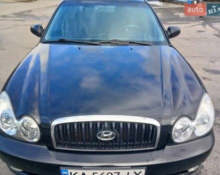 Черный Хендай Соната, объемом двигателя 2 л и пробегом 345 тыс. км за 2900 $, фото 13 на Automoto.ua