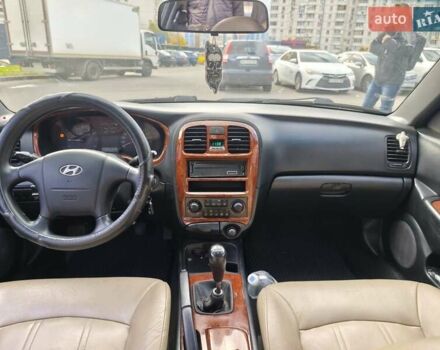 Черный Хендай Соната, объемом двигателя 2 л и пробегом 307 тыс. км за 2850 $, фото 14 на Automoto.ua