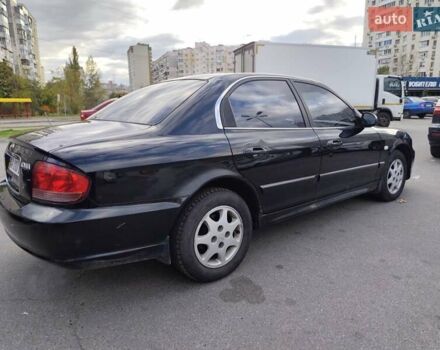 Черный Хендай Соната, объемом двигателя 2 л и пробегом 307 тыс. км за 2850 $, фото 5 на Automoto.ua