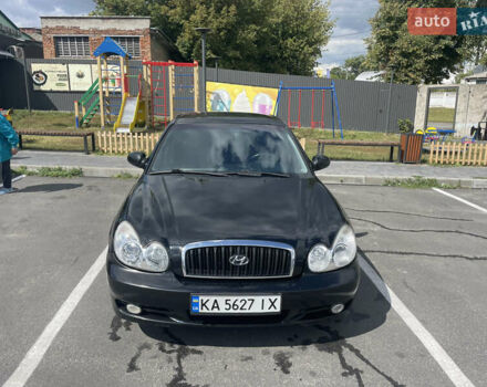 Чорний Хендай Соната, об'ємом двигуна 2 л та пробігом 340 тис. км за 3400 $, фото 1 на Automoto.ua