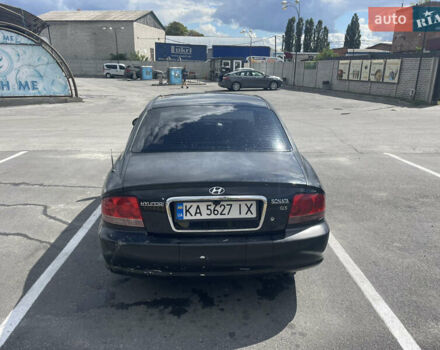 Чорний Хендай Соната, об'ємом двигуна 2 л та пробігом 340 тис. км за 3400 $, фото 6 на Automoto.ua
