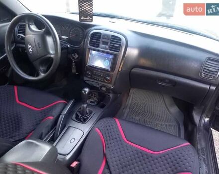 Черный Хендай Соната, объемом двигателя 2 л и пробегом 381 тыс. км за 3400 $, фото 17 на Automoto.ua