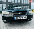 Чорний Хендай Соната, об'ємом двигуна 2.4 л та пробігом 270 тис. км за 4900 $, фото 53 на Automoto.ua