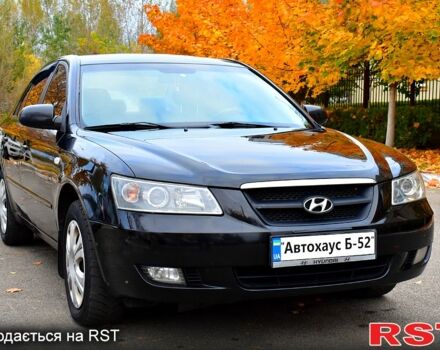 Хендай Соната 2006 у Києві на Automoto.ua Чорний Хендай Соната, об'ємом двигуна 2 л та пробігом 212 тис. км за 4800 $, фото 1 на Automoto.ua