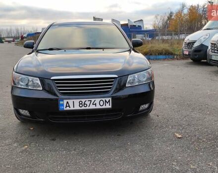 Хендай Соната 2006 у Буче на Automoto.ua Чорний Хендай Соната, об'ємом двигуна 3.34 л та пробігом 215 тис. км за 5999 $, фото 2 на Automoto.ua