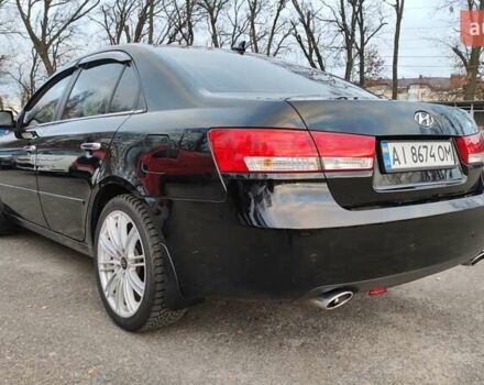 Хендай Соната 2006 у Буче на Automoto.ua Чорний Хендай Соната, об'ємом двигуна 3.34 л та пробігом 215 тис. км за 5999 $, фото 14 на Automoto.ua
