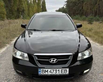 Черный Хендай Соната, объемом двигателя 3.3 л и пробегом 228 тыс. км за 5950 $, фото 2 на Automoto.ua